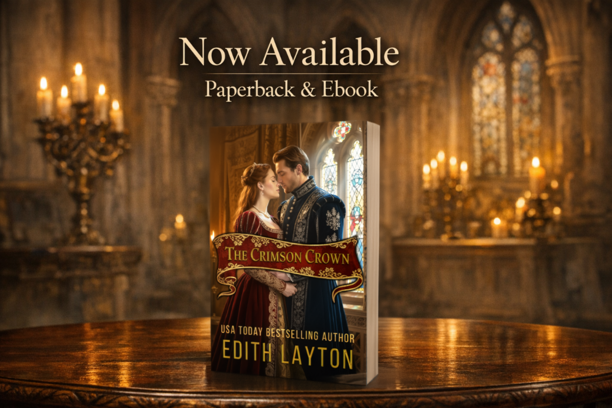 The Crimson Crown by Edith Layton  now available from Histria Books